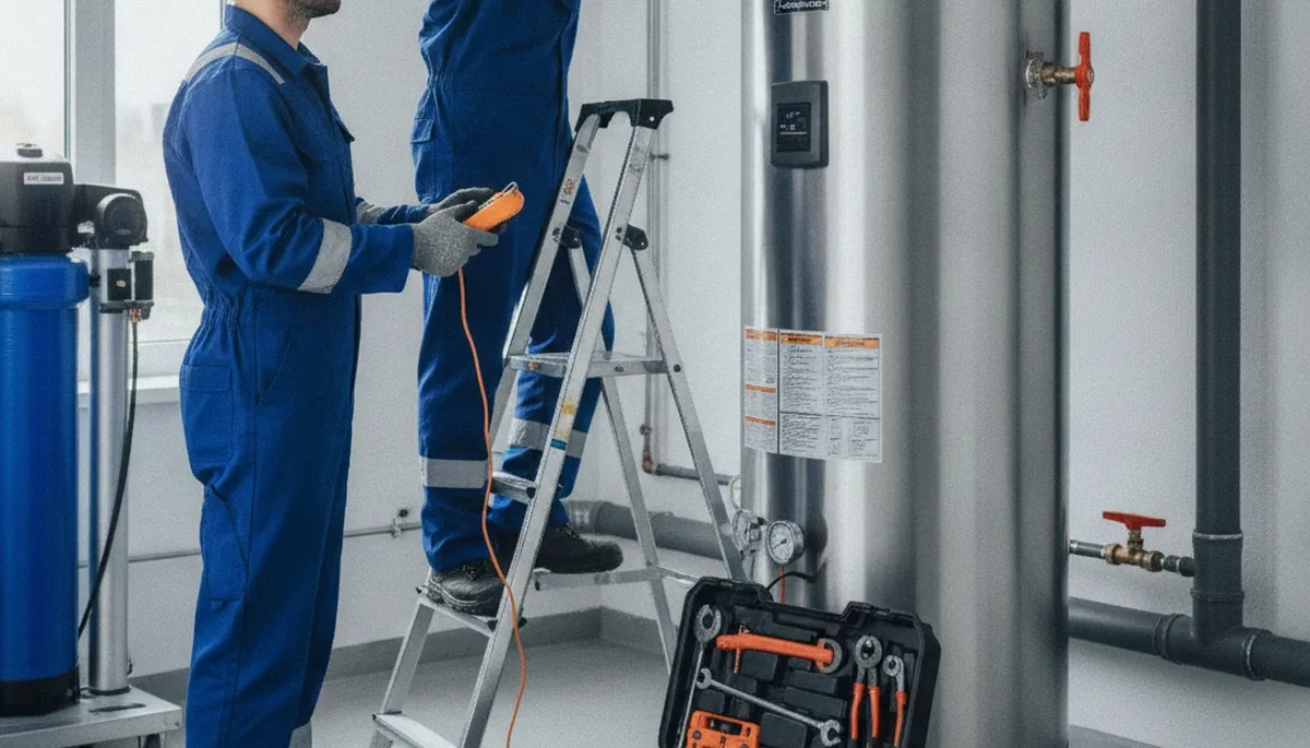 Water heater repair technician serving Long Beach, CA homes with fast, reliable plumbing service